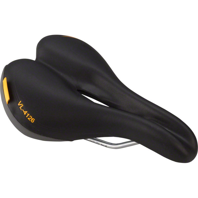 Velo Plush Pump Saddle - Steel Black Womens