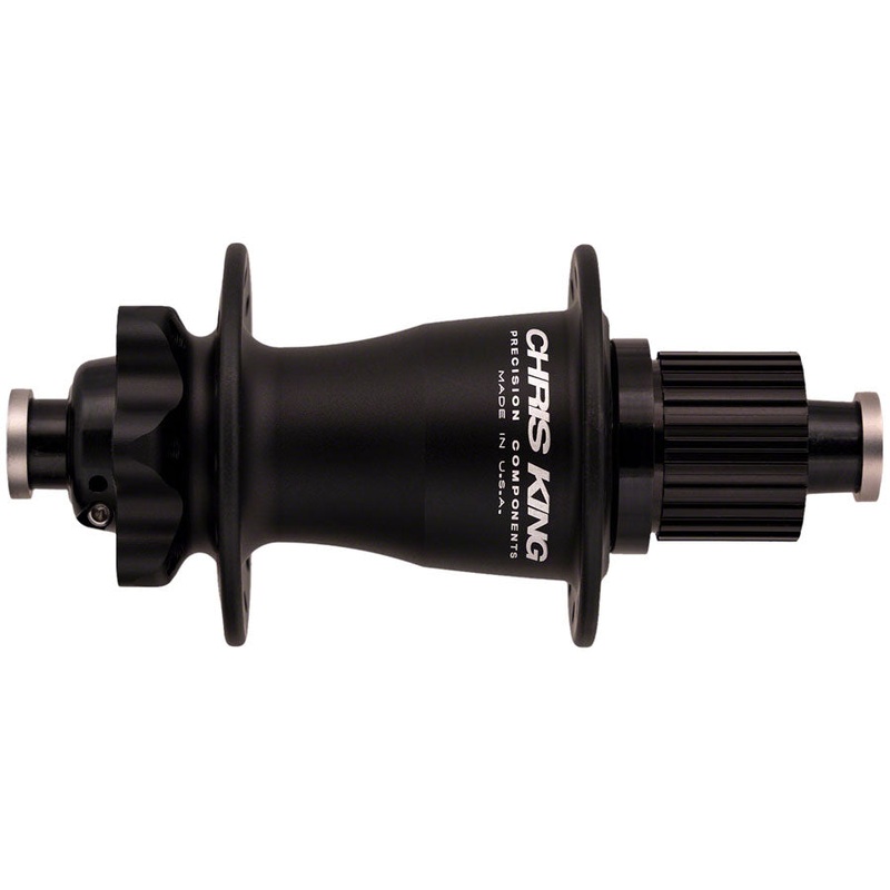 Chris King Boost Rear Hub - 12 x 148mm 6-Bolt MicroSpline Matte Black 32H