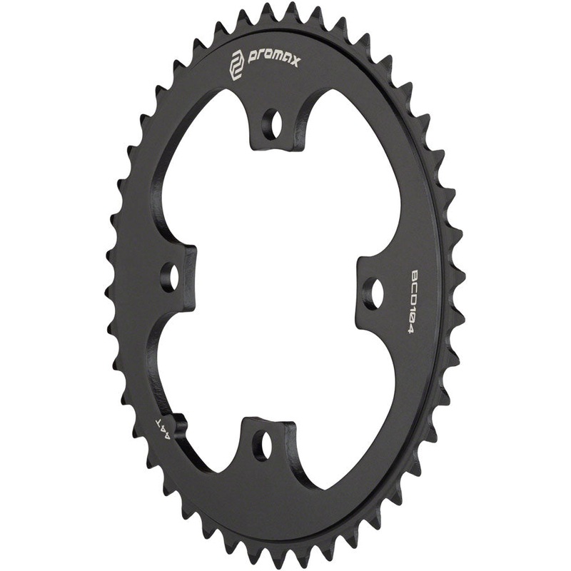 Promax 4-Bolt Chainring - 44t 104 BCD Black