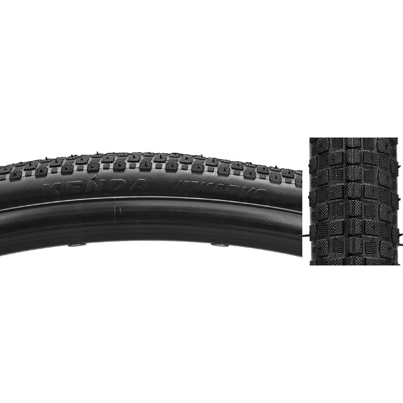Kenda Karvs Tire - 700 x 25 Clincher Folding Black 60tpi