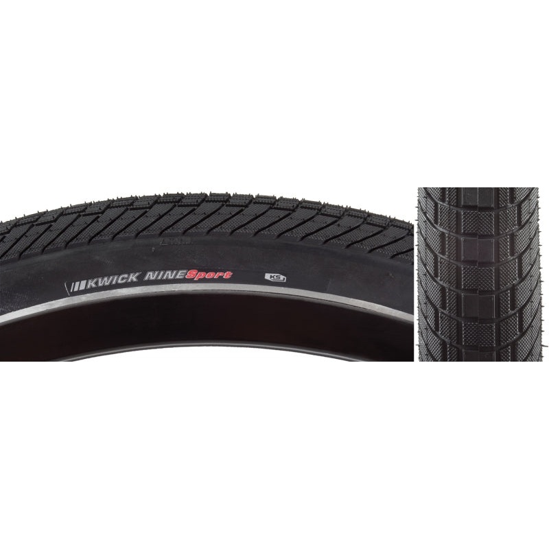 Kenda Kwick Nine Tire - 29 x 2 Clincher Wire Black/Reflective 60tpi KS
