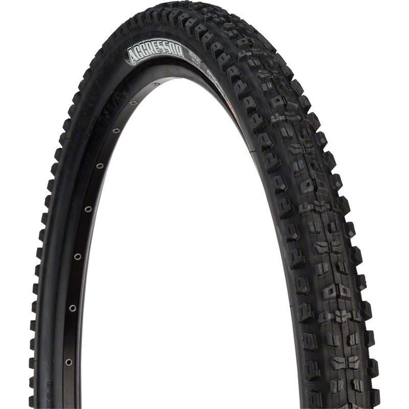 Maxxis Aggressor Tire - 27.5 x 2.3 Tubeless Folding Black Dual DD