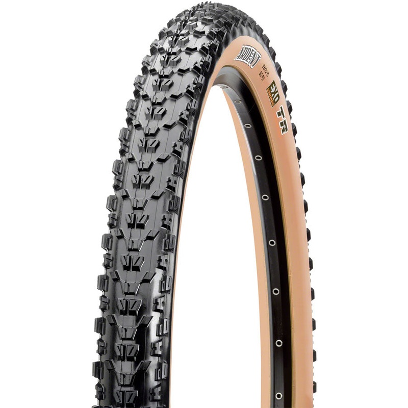 Maxxis Ardent Tire - 27.5 x 2.40 Tubeless Folding Black/Dark Tan Dual EXO