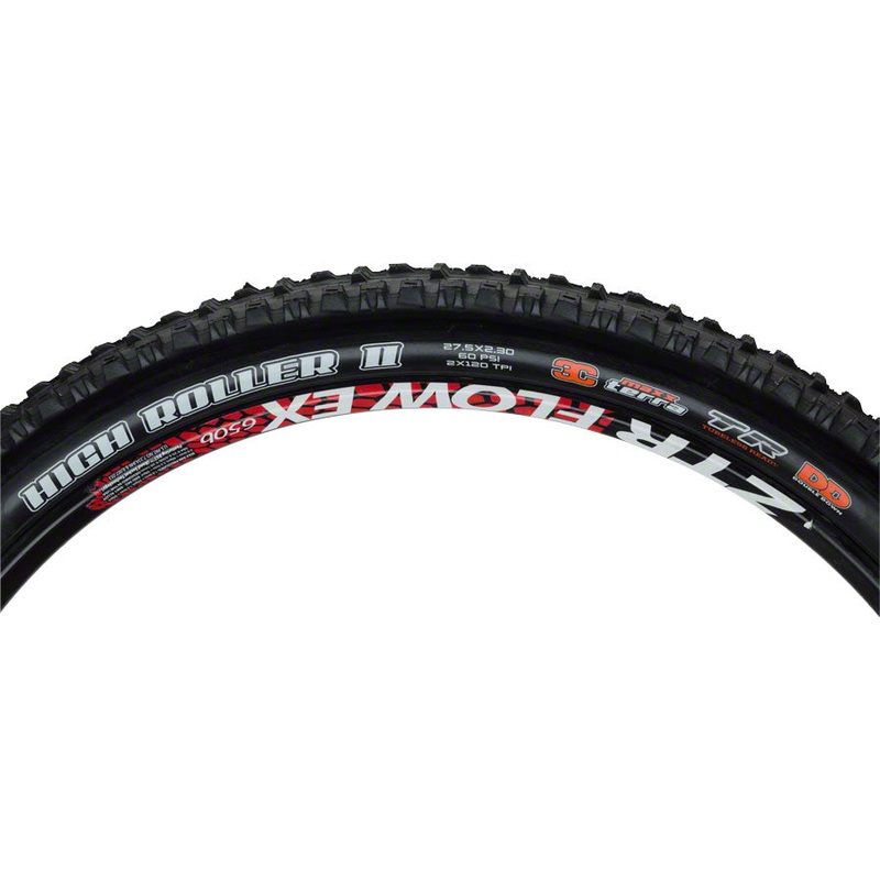 Maxxis High Roller II Tire - 27.5 x 2.3 Tubeless Folding BLK 3C Maxx Terra DD