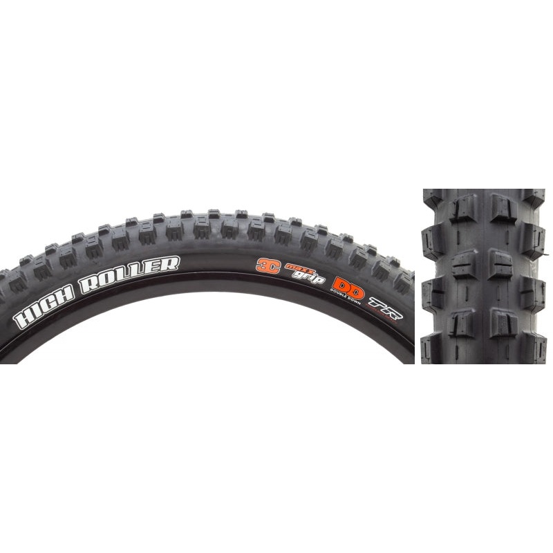 Maxxis High Roller III Tire - 29 x 2.4 Tubeless Folding Black 3C MaxxGrip DD