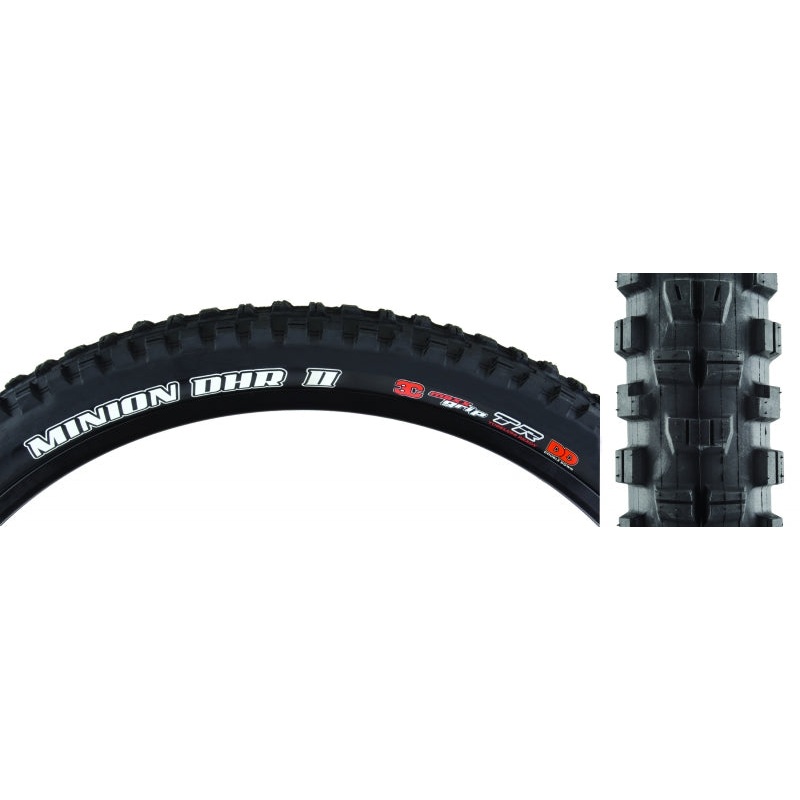 Maxxis Minion DHR II Tire - 29 x 2.5 Tubeless Folding Black 3C MaxxGrip DD
