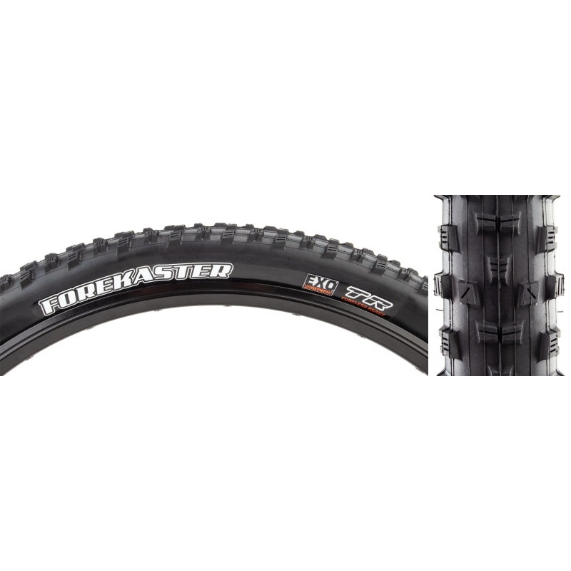 Maxxis Forekaster Tire - 29 x 2.4 Tubeless Folding BLK Dual Compound EXO Wide Trail