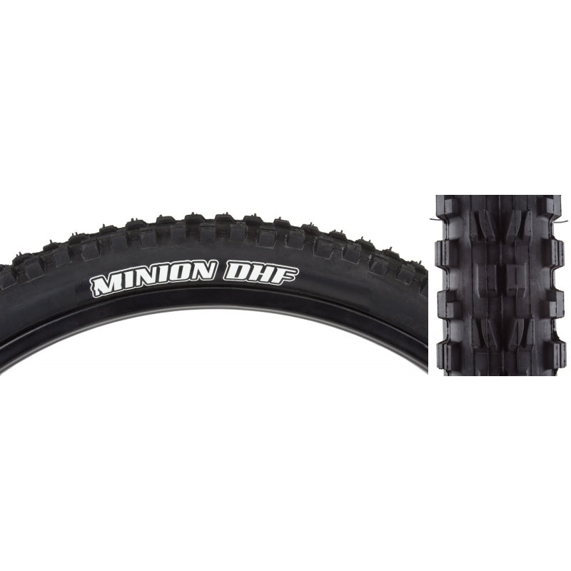 Maxxis Minion DHF Tire - 20 x 2.40 Clincher Folding Black Dual