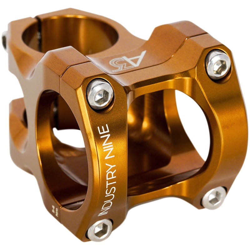 Industry Nine A35 Stem - 40mm 35 Clamp +/-8 1 1/8" Aluminum Bronze