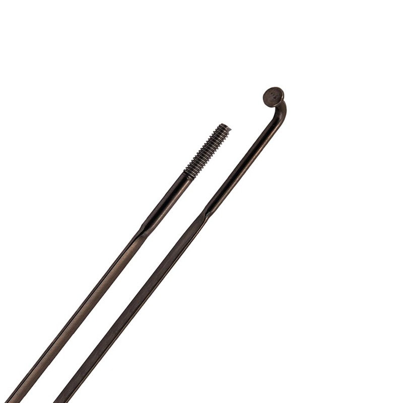 Sapim CX-Ray Spokes Bladed J-Bend Black 2.0 Length: 268 Unit