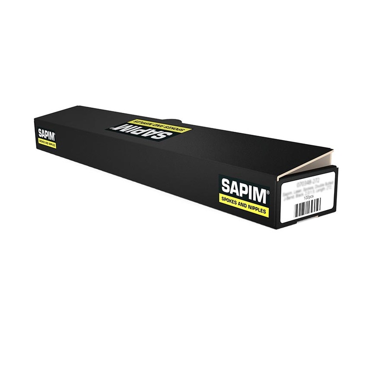 Sapim Race Spokes Double Butted J-Bend Black 2.0/1.8 Length: 310mm No threads Cut to size 100pcs