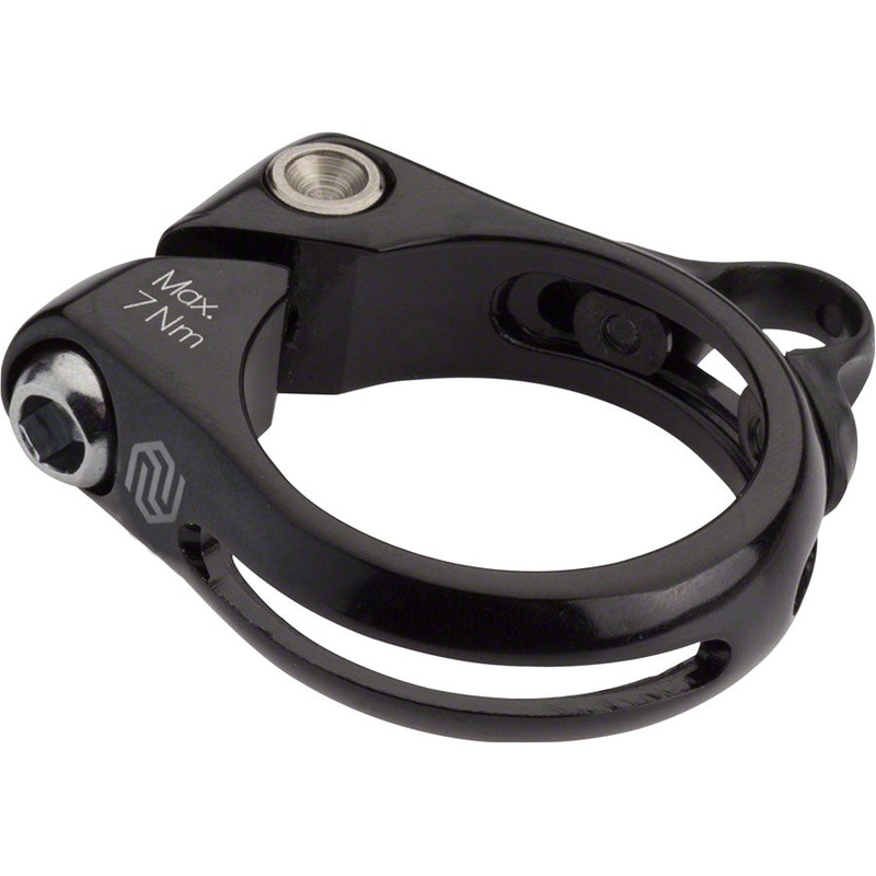 Promax DP-1 Dropper Seatpost Clamp - 34.9mm Bolt-On Black