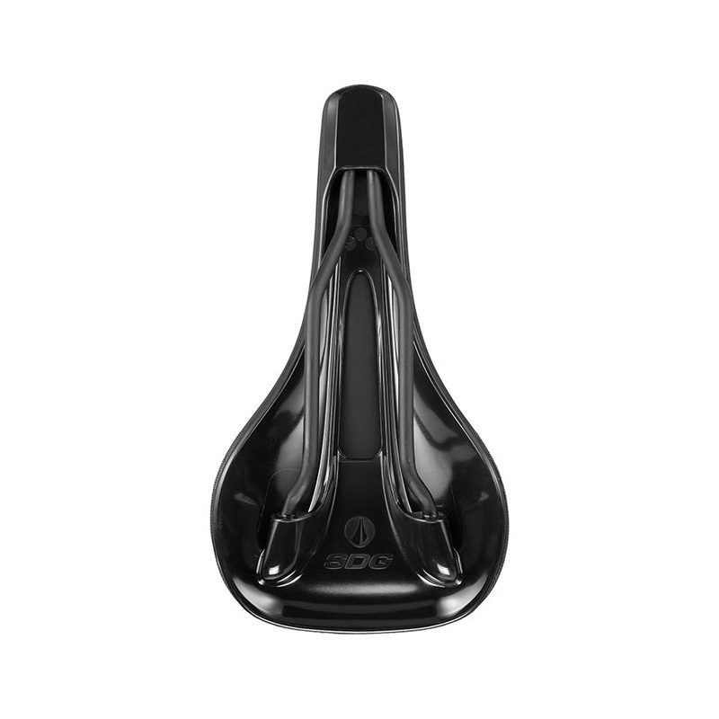 SDG Bel-Air V3 Max Traditional Saddle Steel Rails Black