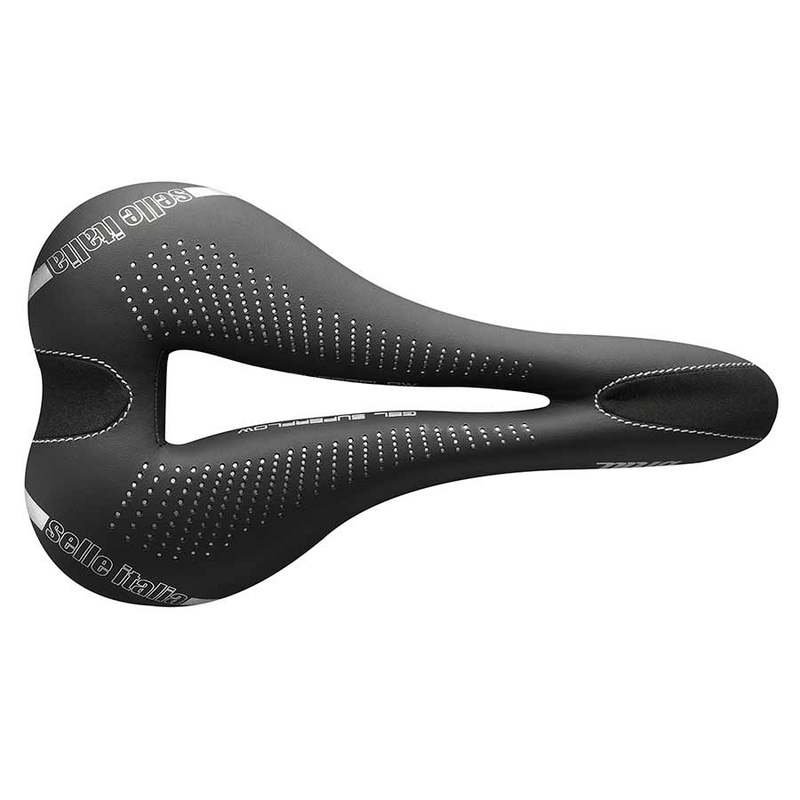 Selle Italia Diva Gel Flow Saddle L  L3 Ti 316 Rail - Black