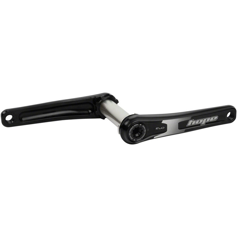 Hope Evo Crankset - 170mm Direct Mount 30mm Spindle For 135/142/141/148mm Rear Spacing BLK