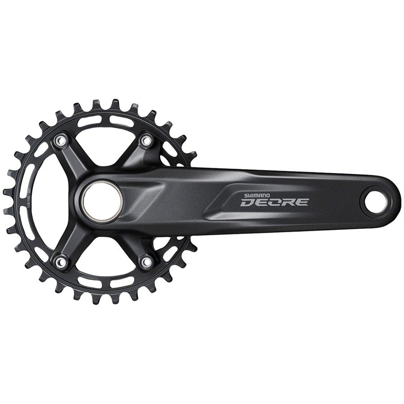 Shimano Deore FC-M5100-1 Crankset - 170mm 10/11-Speed 32t 96 BCD Hollowtech II Spindle Interface BLK