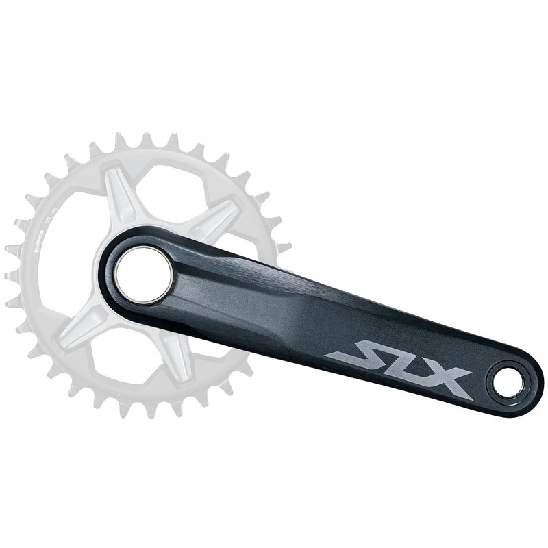 Shimano SLX FC-M7100-1 Crankset - 175mm 12-Speed 1x Direct Mount Hollowtech II Spindle Interface BLK