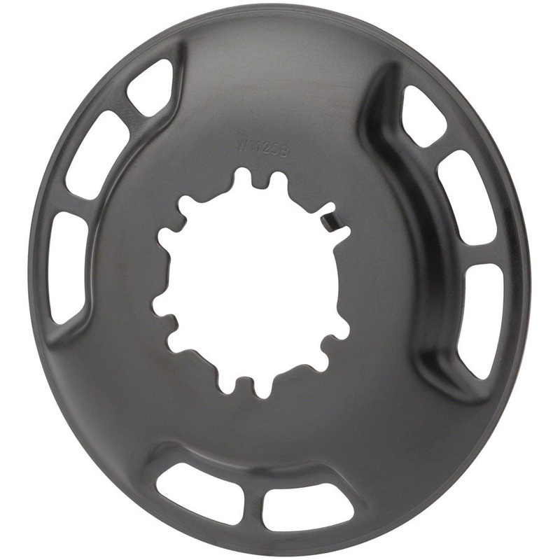 Full Speed Ahead Ebike Chainring Guard Bosch Gen 2 - Fits 15-17t ISIS Steel BLK