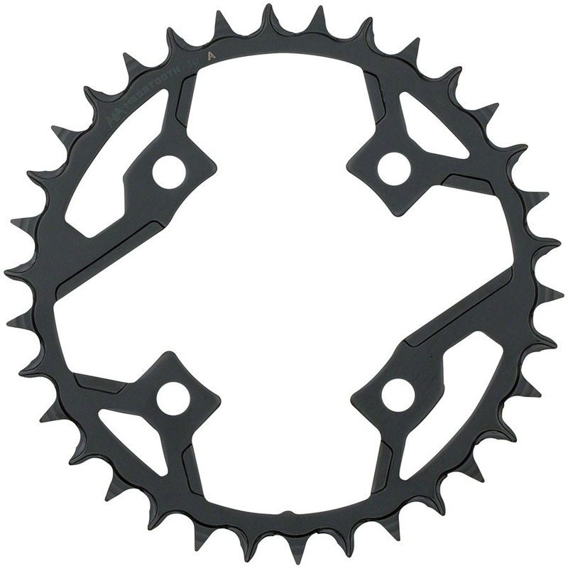 Full Speed Ahead Gamma Pro Mega Tooth Chainring - 34t 82 BCD Steel 1 x 11-Speed BLK