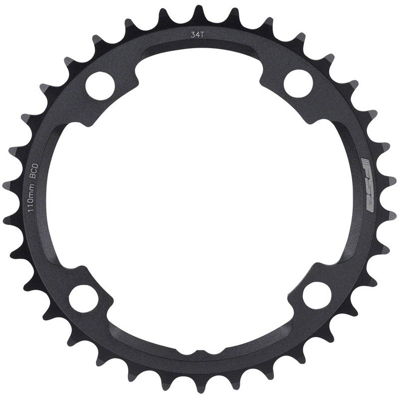 Full Speed Ahead Gossamer ABS Chainring - 34t 110 Full Speed Ahead ABS BCD 4-Bolt Aluminum N10/N11 BLK