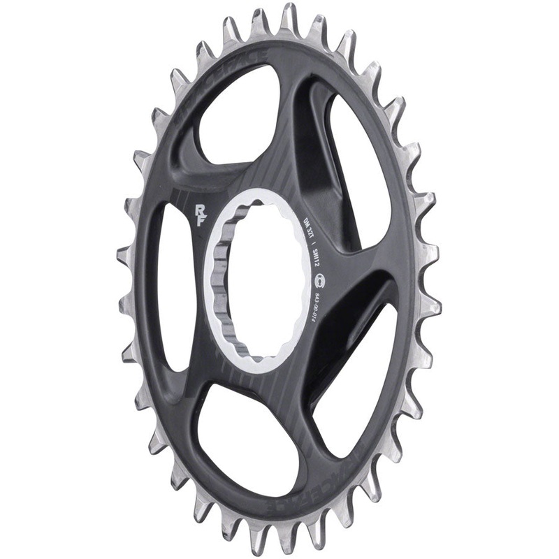 RaceFace ERA Direct Mount Chainring - 34t DM CINCH For Shimano 12-Speed HG+ Compatible Chain BLK
