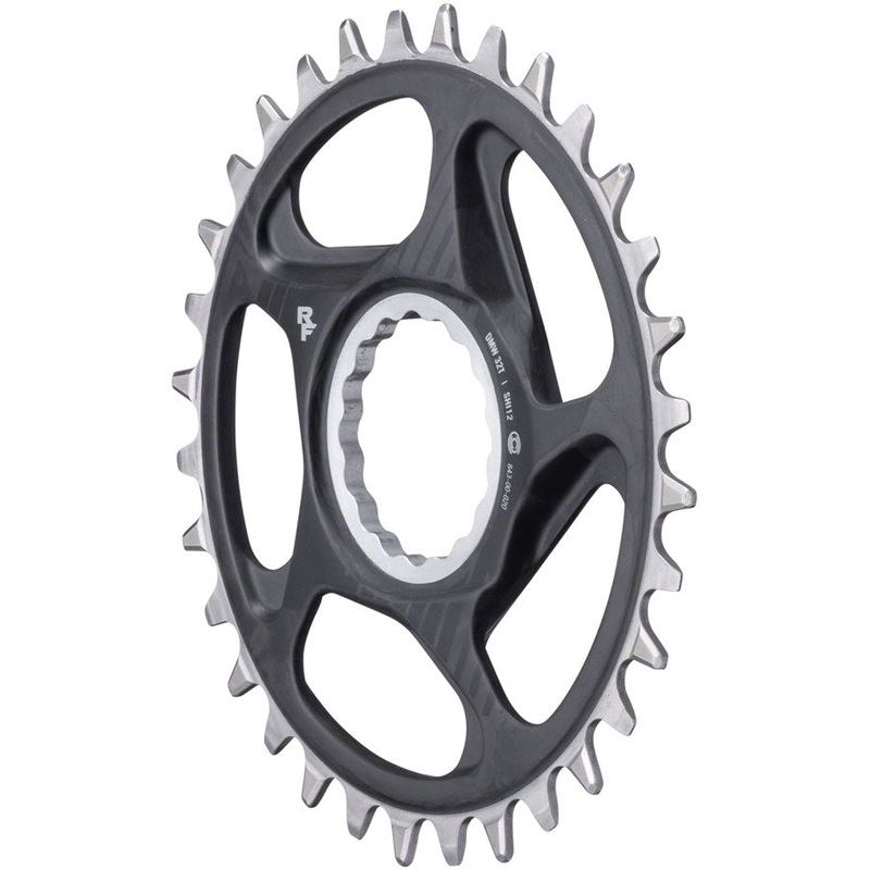 RaceFace ERA Direct Mount Wide Chainring - 30t DM CINCH For Shimano 12-Speed HG+ Compatible Chain BLK