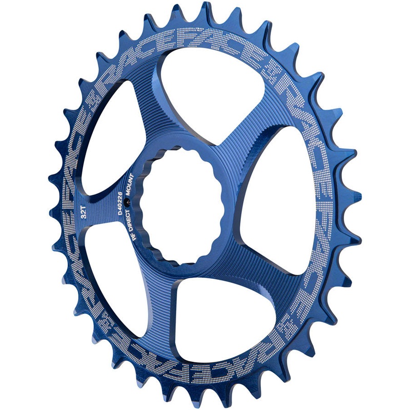 RaceFace Narrow Wide Chainring: Direct Mount CINCH 26t Blue