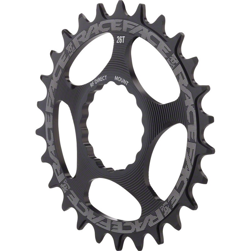 RaceFace Narrow Wide Chainring: Direct Mount CINCH 38t Black