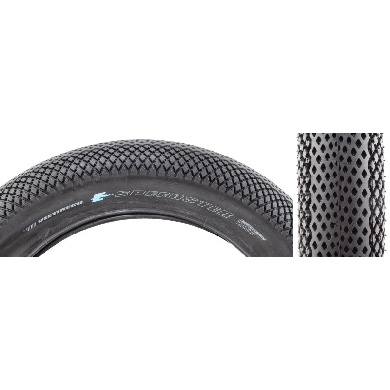 Vee Tire Co. Speedster Tire - 20 x 4.0 Clincher Wire BLK Endurance Override E-Bike R-50