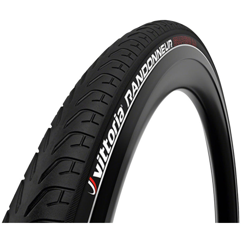 Vittoria Randonneur Reflect Tire - 700 x 38 Clincher Wire Black