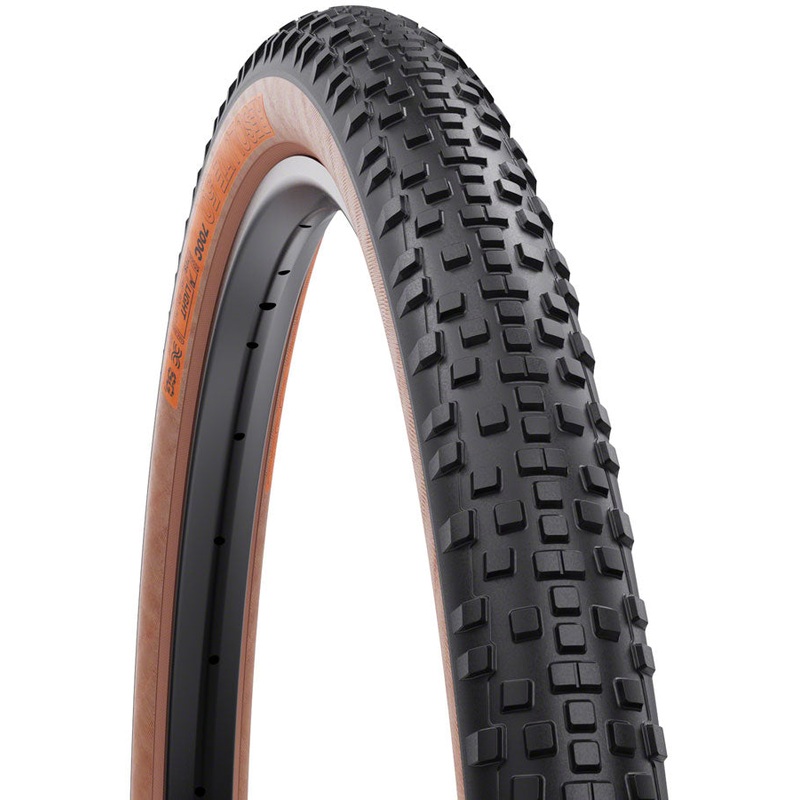 WTB Resolute Tire - 700 x 50 TCS Tubeless Folding BLK/Tan Light/Fast Rolling Dual DNA SG2