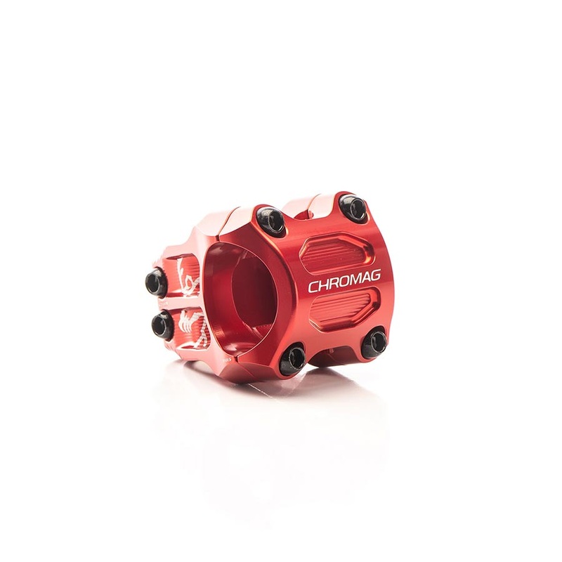 Chromag Riza Stem Diameter: 35mm Length: 45mm Steerer: 1-1/8 0 Red