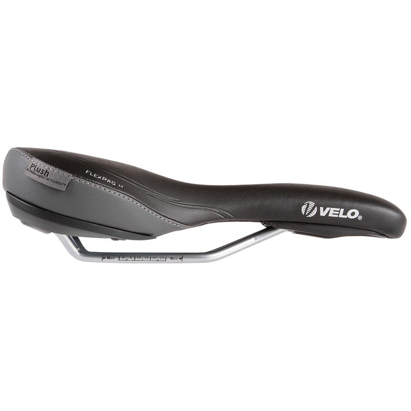 Velo Flex Pro Racing Saddle 263 x 158mm 363g Black