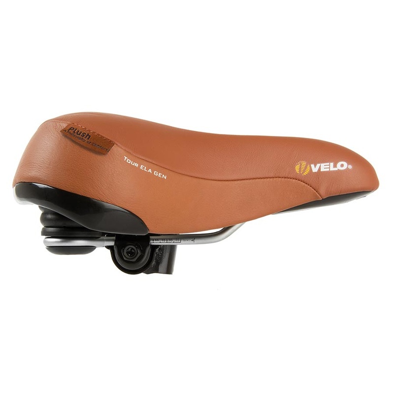 Velo Tour ELA Gen Comfort Saddle 264 x 220mm 867g Brown