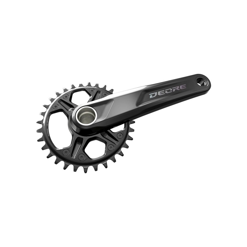 Shimano Deore FC-M6120-1 Crankset - 170mm 12-Speed 32t Black