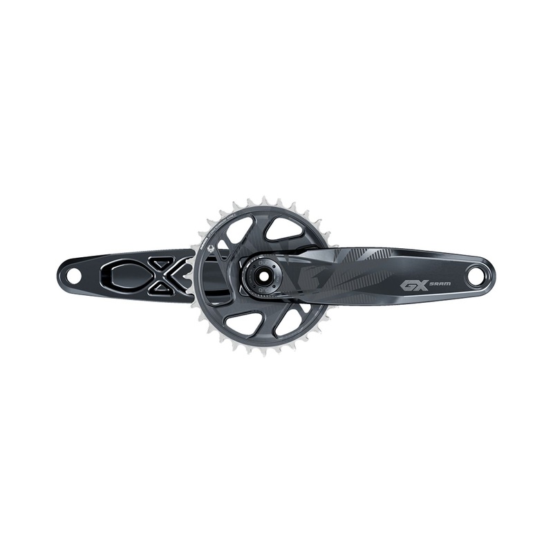 SRAM GX Eagle Boost Crankset - 165mm 12-Speed 32t Direct Mount DUB Spindle Interface Lunar 52mm Chainline