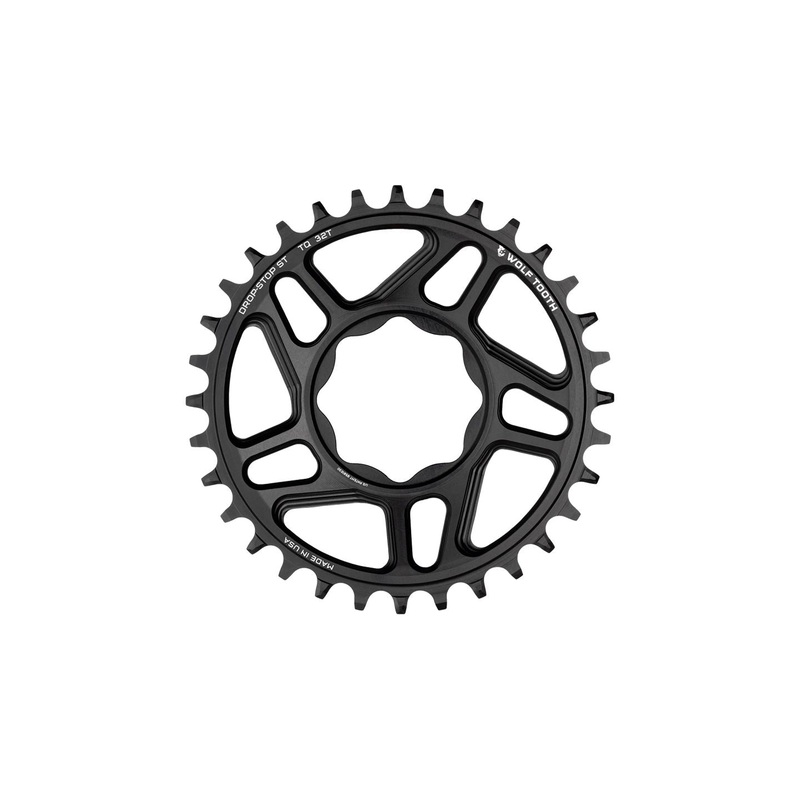 Wolf Tooth Trek TQ Direct Mount Chainring - Drop-Stop ST 32T Black