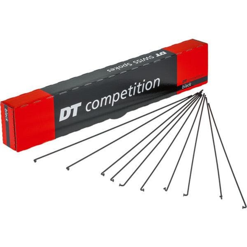 DT Swiss Competition Race 14 / 16 / 14 g = 2 / 1.6 mm box 100; black 256 mm