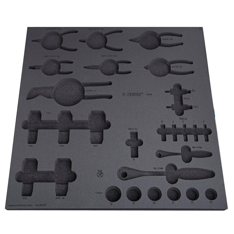 Unior Empty Tray For Set3-2600D:  570 X 560Mm