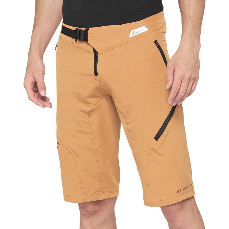 100% Airmatic Shorts Caramel 30"