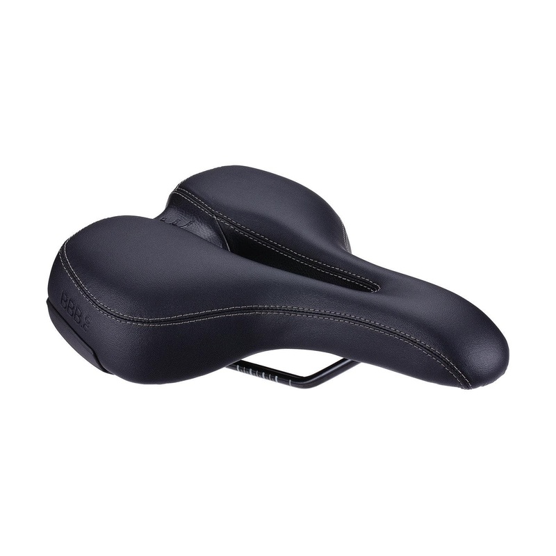 BBB BSD-122 - SoftShape Active Saddle (Black, 185  265mm)