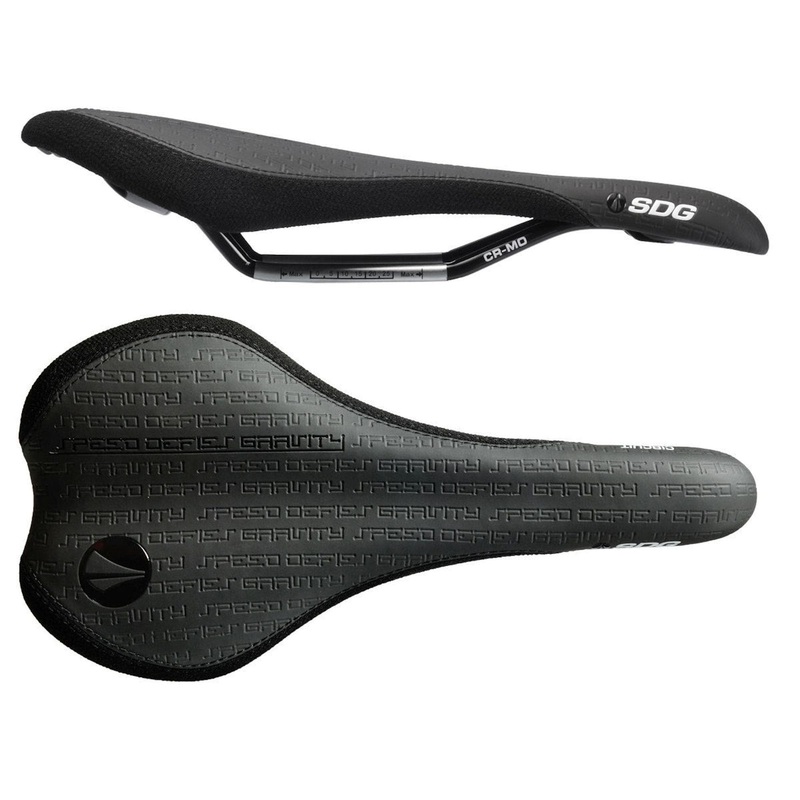 SDG Circuit Mtn Cro-Mo Rail Saddle Black