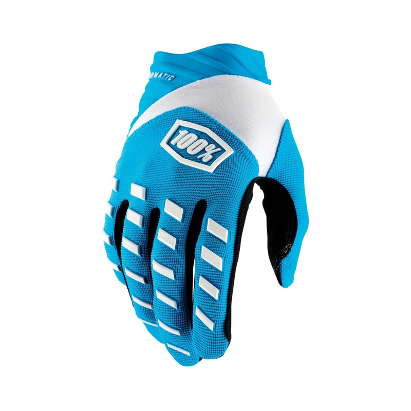 100% Airmatic Glove Blue L