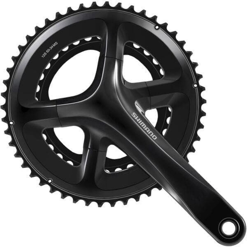 Shimano 105 FC-RS520 double 12-speed chainset; 175 mm 50 / 34T; black