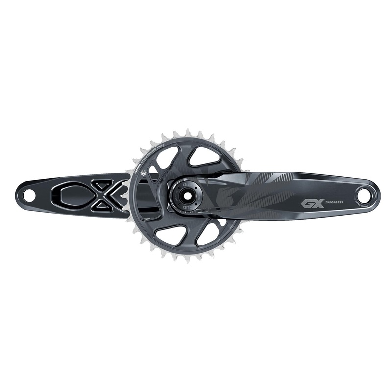 Sram Crank Gx Eagle Superboost+ Dub 12S With Direct Mount 32T X-Sync 2 Chainring (Dub Cups/Bearings Not Included): Lunar 165Mm