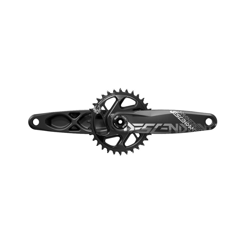 Truvativ Descendant 7K Aluminum Eagle Superboost+ Dub 12S 32T X-Sync 2 Chainring Black (Dub Cups/Bearings Not Included): Black 170Mm