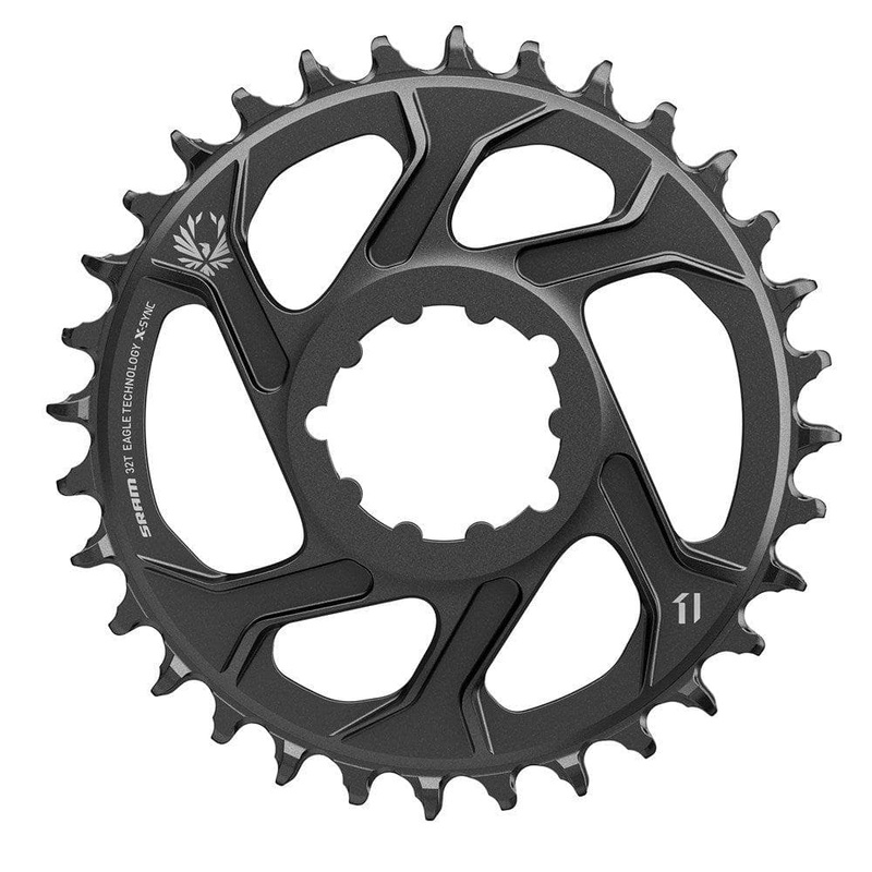 Sram Chain Ring X-Sync 2 32T Direct Mount 3Mm Offset Boost Alum Eagle: Black 12Spd 32T