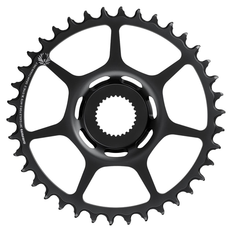 Sram Chain Ring X-Sync 2 38T Steel Eagle Bosch Gen4 Direct Mount (Non Boost): Black 38T