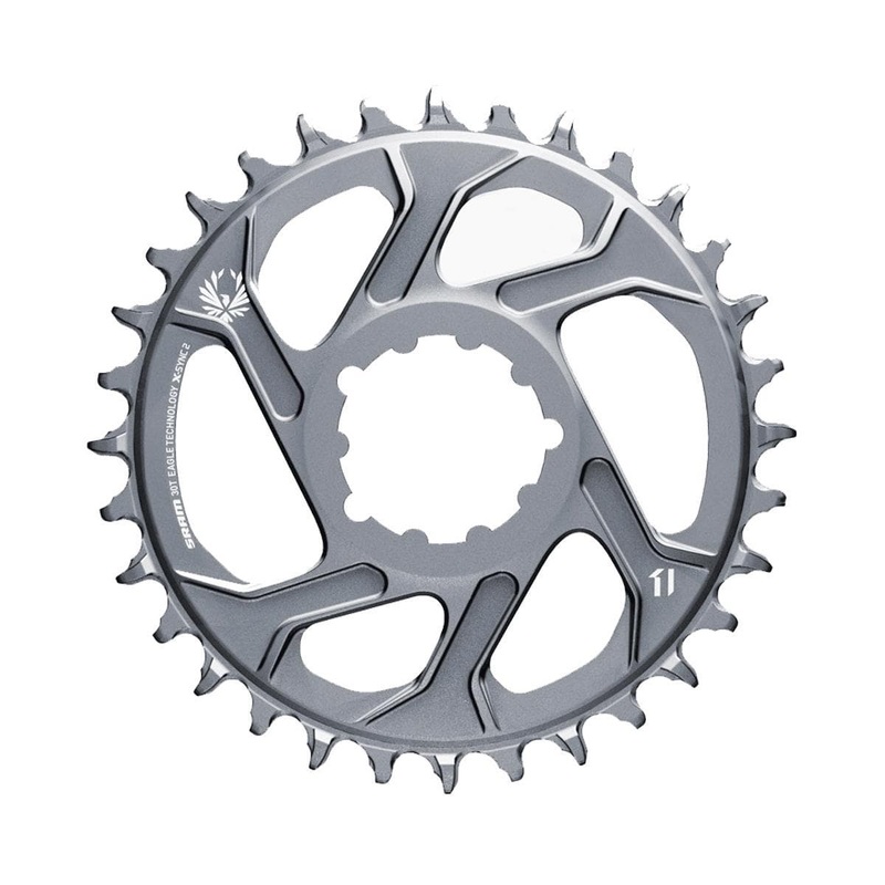 Sram Chain Ring X-Sync 2 Direct Mount 3Mm Offset Boost Eagle: Polar Grey 34T