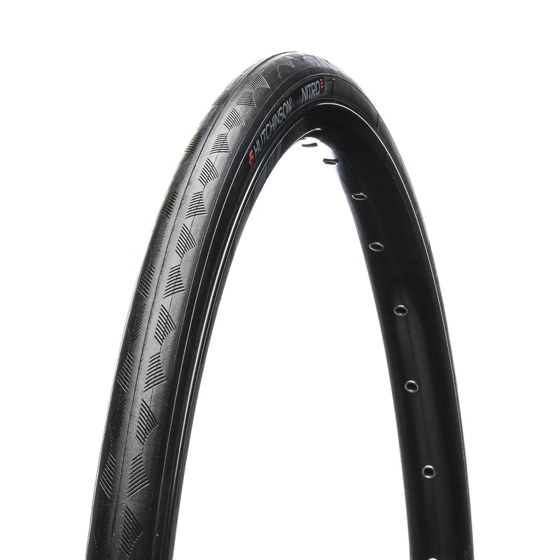 Hutchinson NLA Nitro 2 Road Tyre (Black, 700 x 28, TT, FB)